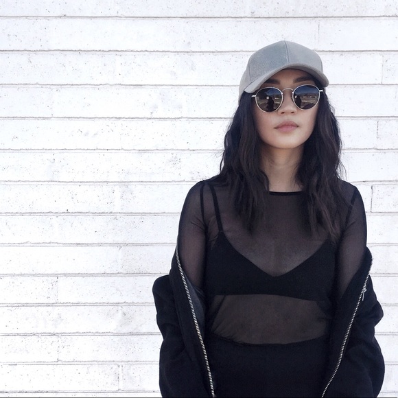 Love And Labels Grey Suede Cap - Picture 1 of 4